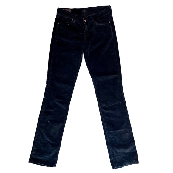 Citizens of Humanity Ava Stretch Low Waist Straight Leg Jean Black 28 - Picture 5 of 9